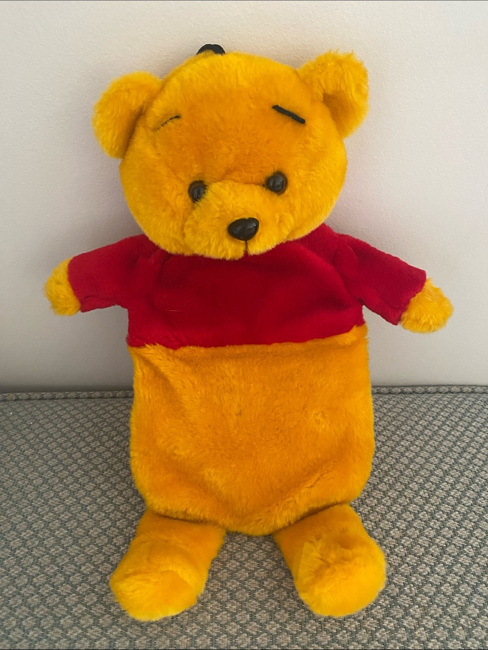 1990s Winnie the Pooh Plush Hot Water Bottle holder